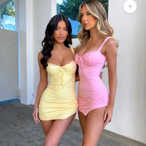 Pink mini dress - Picture 5 of 5